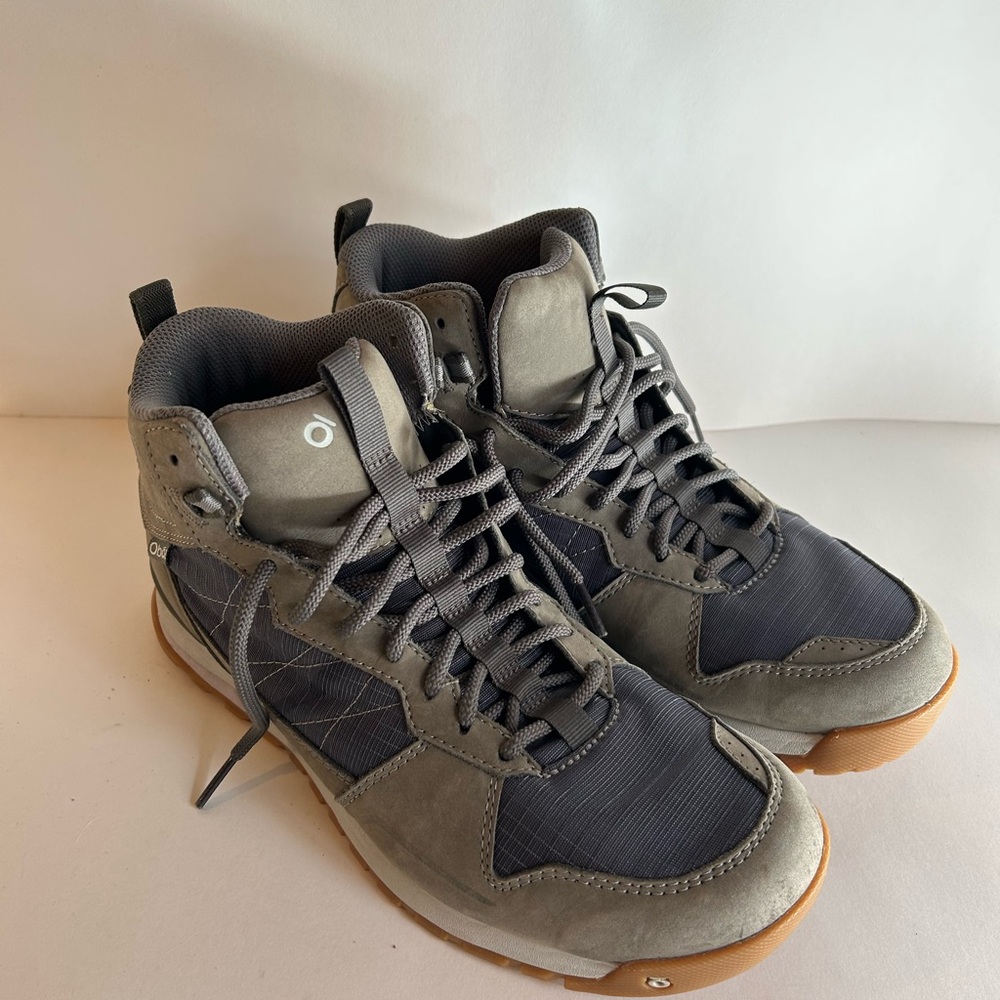 NWOT Oboz Women’s Gray Bozeman Mid Insulated Hiking Boots - Picture 2 of 10
